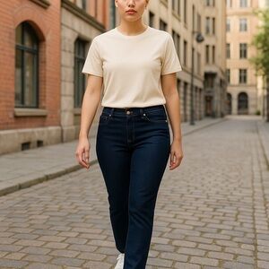 Banana Republic Denim Leggins Jeans in Dark Blue Size 32